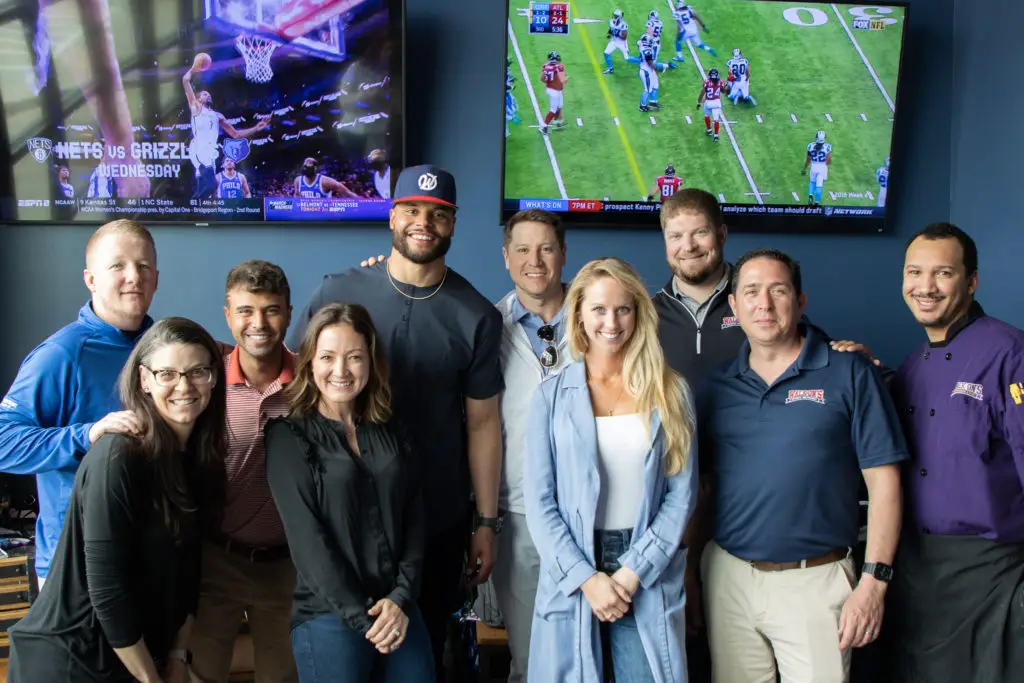 Walk-On's Sports Bistreaux Reopens Las Colinas Location With Help from Dak Prescott